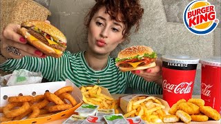 HAMİLE OLDUĞUMU BİLMİYORDUM BURGER KING MUKBANG 🍔 KUAFÖRDE AĞLADIM [upl. by Cote402]