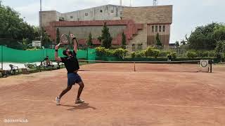 Tanmay Chaudhary vs Chetan Arora dctennisclub [upl. by Annairoc]