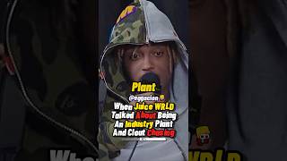 JUICE WRLD ON BEING CALLED AN INDUSTRY PLANT AND CLOUT CHASER… [upl. by Parshall]