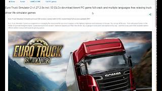 Instalare Euro Truck Simulator 2 v127 Full [upl. by Yole]