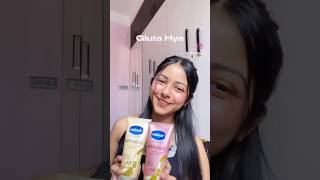 vaseline gluta hya lotion review 💗 Link in my bio 🫧 summerskincare vaselinebodylotion [upl. by Narat]