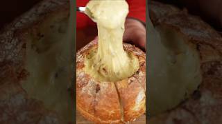 Bread stuffed with reblochon by chefjeannours viralvideo yummy food foryou confinementfood [upl. by Jane]