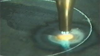 Cutting with oxy acetylene torch [upl. by Opaline5]