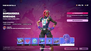 🔴 CECH67 Jugando con Skin BOMBARDERA RENEGADA Fortnite Capítulo 5 Temporada 3 en vivo [upl. by Langston874]