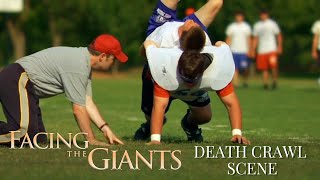 Facing the Giants The Inspirational Death Crawl Scene [upl. by Notsew828]