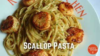 Scallops Pasta Recipe [upl. by Azral]