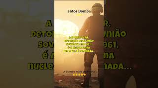 Sabia dessa Querem saber o que mais sobre as bombas Deixa aqui nos comentários👇 [upl. by Aiciram]