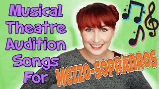 Musical Theatre Audition Songs for Mezzo Sopranos [upl. by Marleen604]