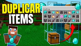 😱 DUPLICAR ITEMS en MINECRAFT BEDROCK 11963 [upl. by Johppa]