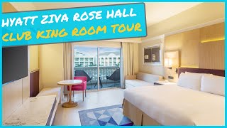 Hyatt Ziva Rose Hall  CLUB KING SUITE ⇛ Montego Bay  Guided Tour [upl. by Eelatan]