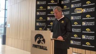 Ferentz spells out recruiting philosophy [upl. by Teodor]