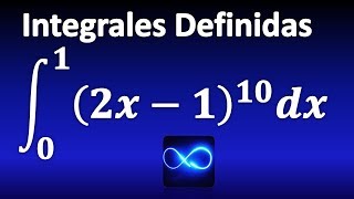 06 Integral definida de una potencia cambio de variable cambio en límites de integración [upl. by Idnil]