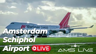 🔴 Live departures at Amsterdam Schiphol Airport [upl. by Clute900]