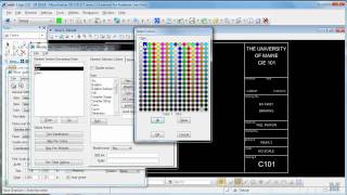 Microstation lecture 06 CIE 101 Civil Engineering Grapics [upl. by Lynnea]