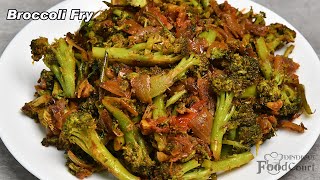 Broccoli Fry Simple Broccoli Recipes Side Dish For Rice Chapati [upl. by Miculek25]