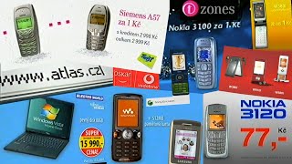 Staré české reklamy na mobily počítače internet operátory  I [upl. by Yebot725]