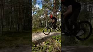 Drammen🔥 mtb jump drammen drammenbikepark whip [upl. by Eednil]