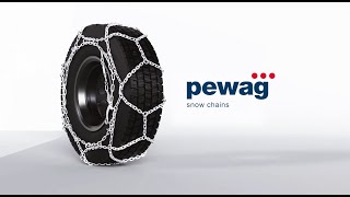 pewag pattern chains – mounting video [upl. by Ahsenit]