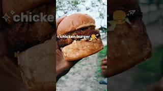 Chicken burger 🍔 so delicious 😋2mbBurger🍔😋 fast food [upl. by Tuppeny]