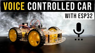 Voice Controlled Bluetooth Car 🎤DIY  esp32 [upl. by Aney]