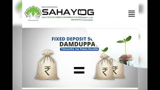 Sahyog Multistate credit co operative society LTD [upl. by Yddur]