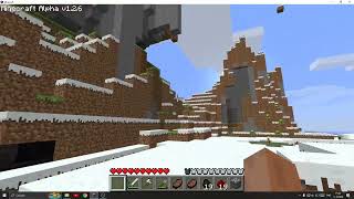 Playing Minecraft Alpha in 2024 [upl. by Ecirtap]