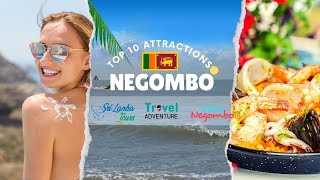 Top 10 Attraction in Negombo 🏖️  Sri Lanka Tours 🌅 [upl. by Kirk]