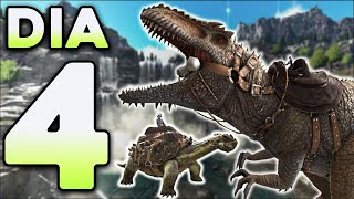 Como un SOLO de 8000 Horas se ENFRENTA a una TRIBU en MEDIO de un RAIDEO en Ark  Ark PvP [upl. by Shaughnessy505]