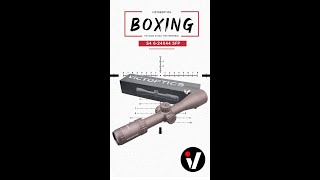 VictOptics  S4 416x44 OPSL26 SFP Coyote FDE Riflescope Unboxing [upl. by Bikales]