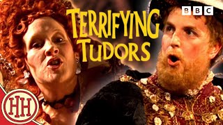 Horrible Histories  The Terrifying Tudors  Compilation [upl. by Ramilahs]