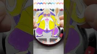 👉👉Muten Roshi 🤗🤗shrinkydinks shrinkplastic diy shortsvideo fypシ゚viral dragonball [upl. by Tammany]