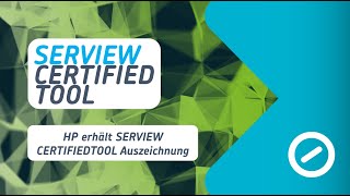 SERVIEW CertifiedTool Auszeichnung für HP [upl. by Heather]