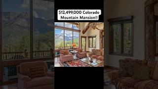 12499000 Colorado Mountain MANSION shorts [upl. by Eigger222]