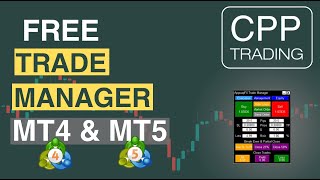 Best FREE Trade Manager for MT4 and MT5  How to Install and Use [upl. by Anilram]