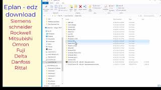 Download Full Eplan edz file Library for All Automation amp Electrical Manufacturer amp Brandname [upl. by Mccallion]