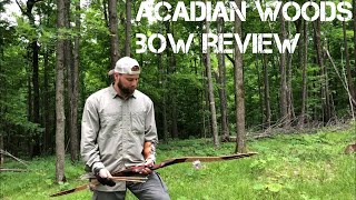 18 New Acadian Woods bow and some stump shooting [upl. by Huberto272]