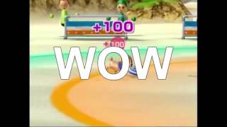 Wii Sports Resort Annoying quotWowquot sound effect [upl. by Resneps]