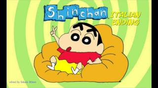 Shin Chan  Italian Ending [upl. by Kryska]