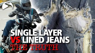 Best motorcycle jeans  Single layer vs lined THE TRUTH [upl. by Kala711]