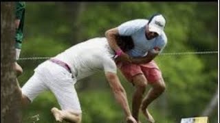 PGA Tour Fight Pro Golfer’s get HEATED GolfBreak [upl. by Enilegna]