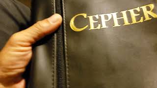 Cepher Bible First Look upon opening Initial review [upl. by Yrag]