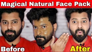 Magical Skin Brightening Face Pack 🔥😍😱 Shadhik Azeez [upl. by Retla23]