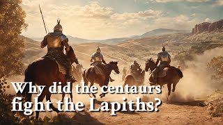 Why did the centaurs fight the Lapiths Greek Mythology Story [upl. by Lyrahs]