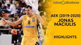 Jonas Maciulis • AEK 20192020 • Extended Highlights • HD [upl. by Liana]