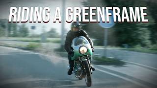 Riding a Legend The Iconic Ducati Greenframe 750 Super Sport  GIVEAWAY [upl. by Aidahs]