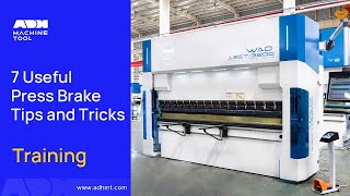 7 Useful Press Brake Tips and Tricks [upl. by Aiam343]