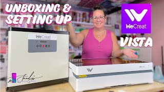 Unboxing AND Assembling the all new WeCreat Vista Laser Engraver  beginner friendly guide [upl. by Safko208]