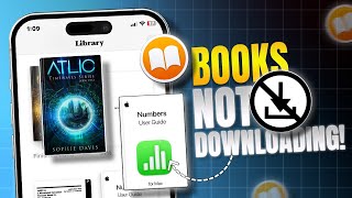 How to Fix Books App Not Downloading or Stuck on iPhone  Apple Books Not Working after iOS Update [upl. by Aihsa]