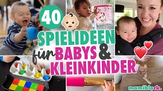 Unendlich viele Spielideen💡👶🏻  Genial amp EINFACH  Täglich beschäftigt mit Baby amp Kind  mamiblock [upl. by Beau890]