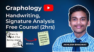 Free Graphology Handwriting Analysis Signature Analysis Online Course  2hrs  Graphologymadesimple [upl. by Bradway]